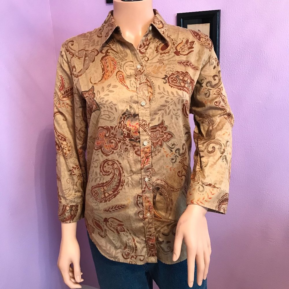 COPY - 100% Cotton, button down blouse